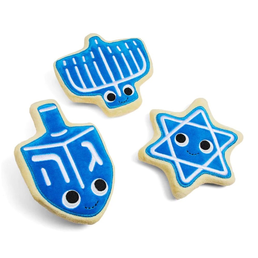 Yummy World Hanukkah Plush Cookie Set